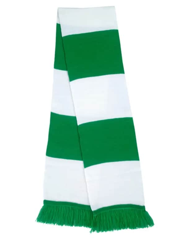 Team Scarf - Kelly Green/White