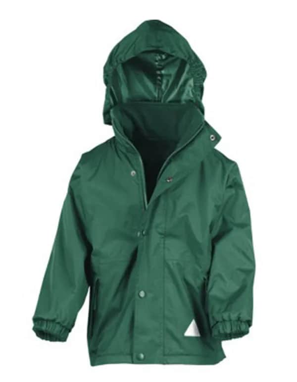 Youth Stormdri 4000 Recycled Coat - Bottle Green/Bottle Green