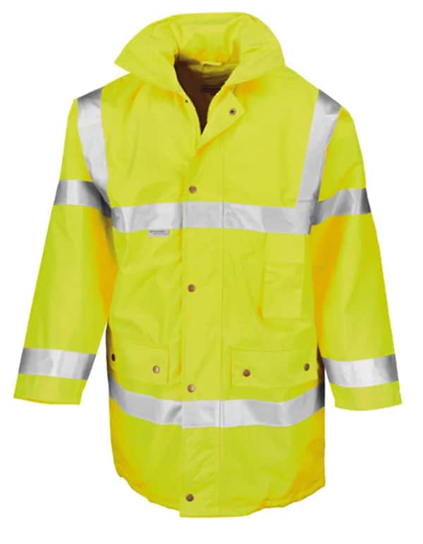 Safety Jacket - Fluorescent Yellow