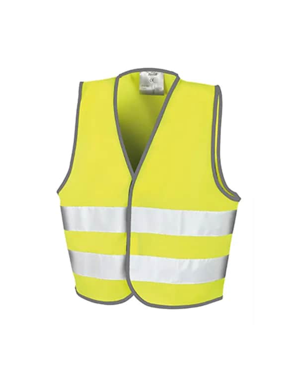 Junior Safety Vest - Fluorescent Yellow