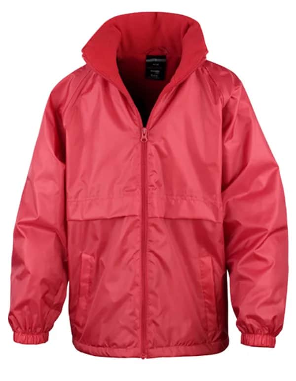 Microfleece Lined Jacket - Red