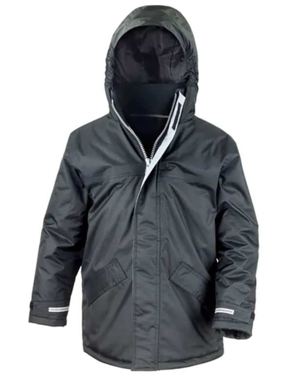 Junior Channel Parka - Black
