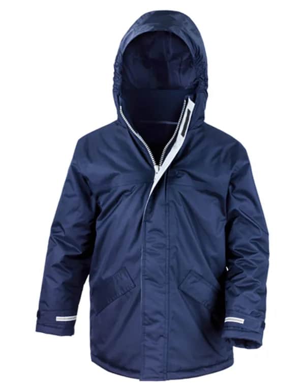 Junior Channel Parka - Navy
