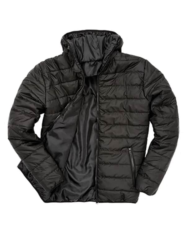 Soft Padded Jacket - Black/Black