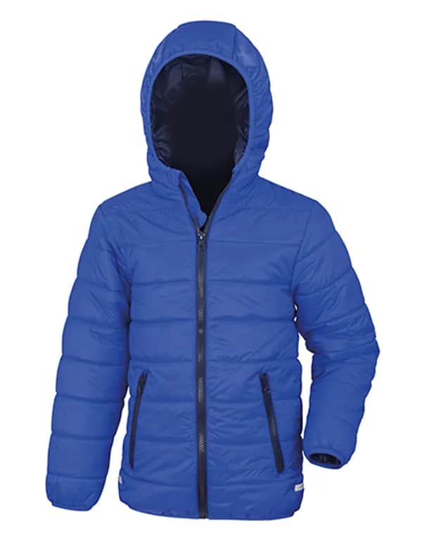Junior Soft Padded Jacket - Royal/Navy