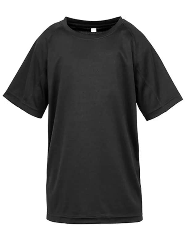 Junior Performance Aircool Tee - Black