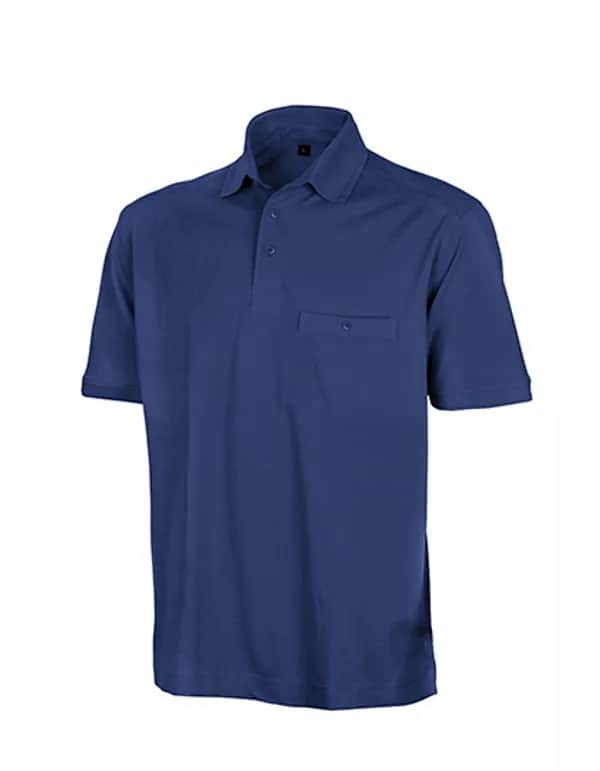 Apex Pocket Polo Shirt - Royal