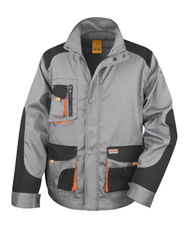 Lite Jacket - Grey/Black/Orange