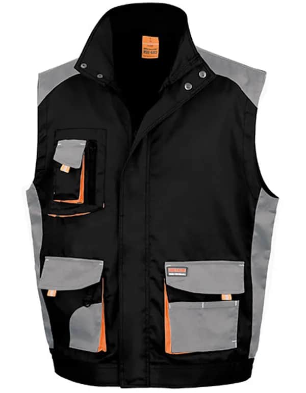 Lite Gillet - Black/Grey/Orange