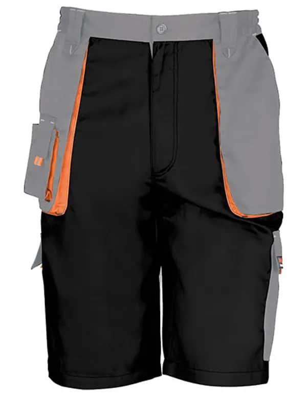 Lite Shorts - Black/Grey/Orange
