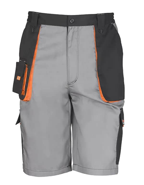 Lite Shorts - Grey/Black/Orange