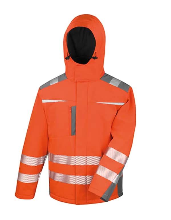 Dynamic Softshell Coat - Fluorescent Orange
