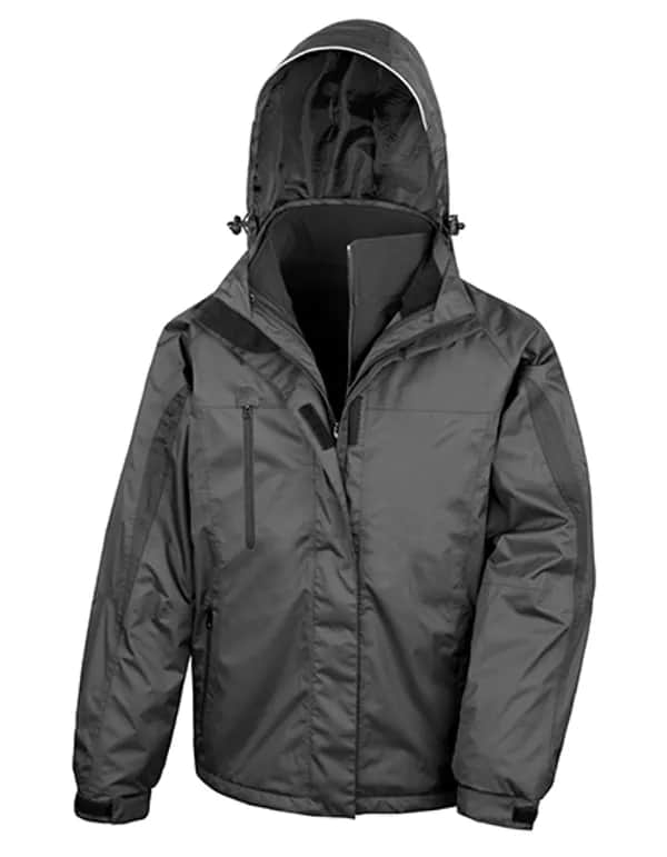 Men´s 3-in-1 Journey Jacket With Soft Shell Inner - Black/Black