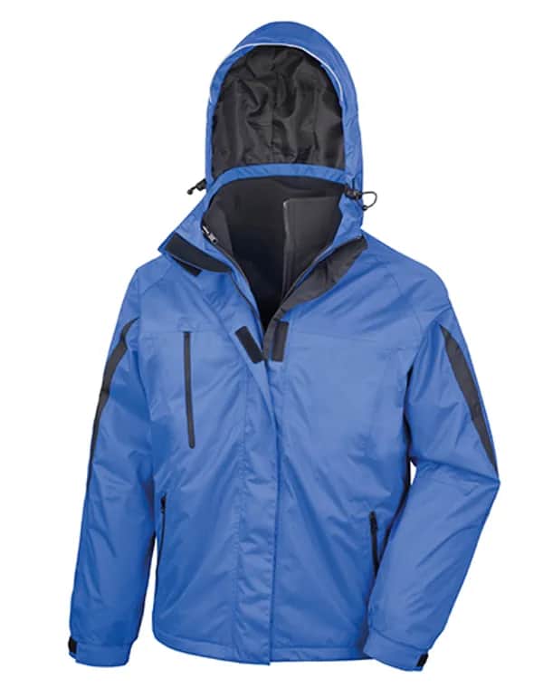 Men´s 3-in-1 Journey Jacket With Soft Shell Inner - Royal/Black