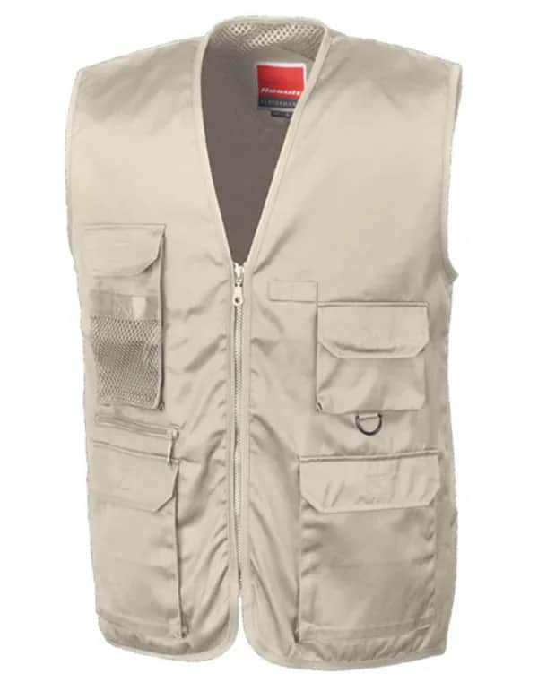 Safari Waistcoat - Camel