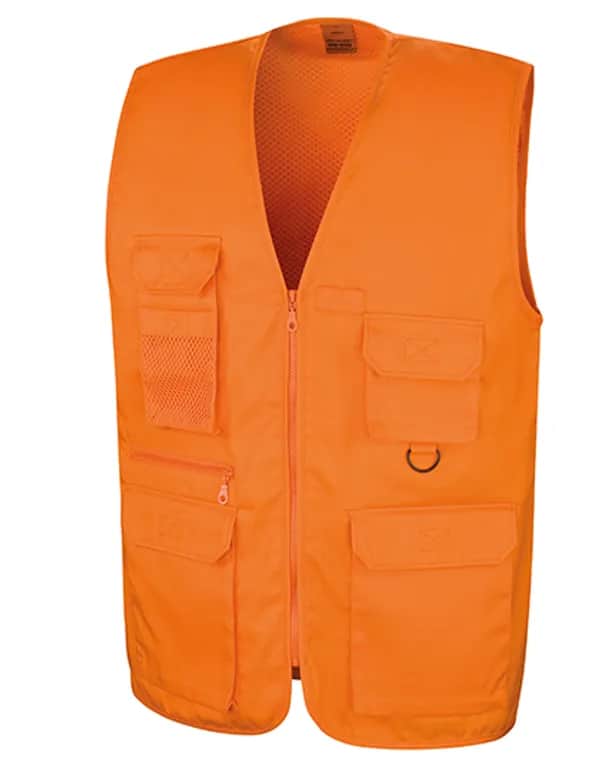 Safari Waistcoat - Orange