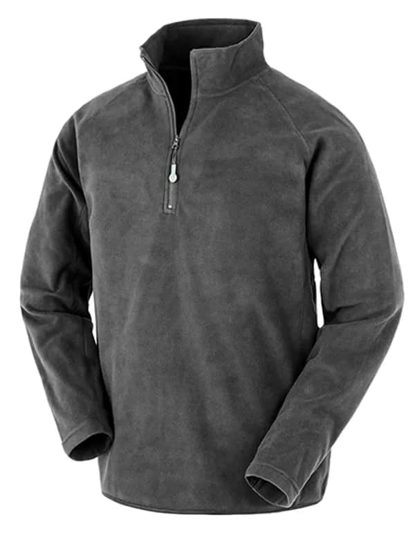 Recycled Microfleece Top - Grey