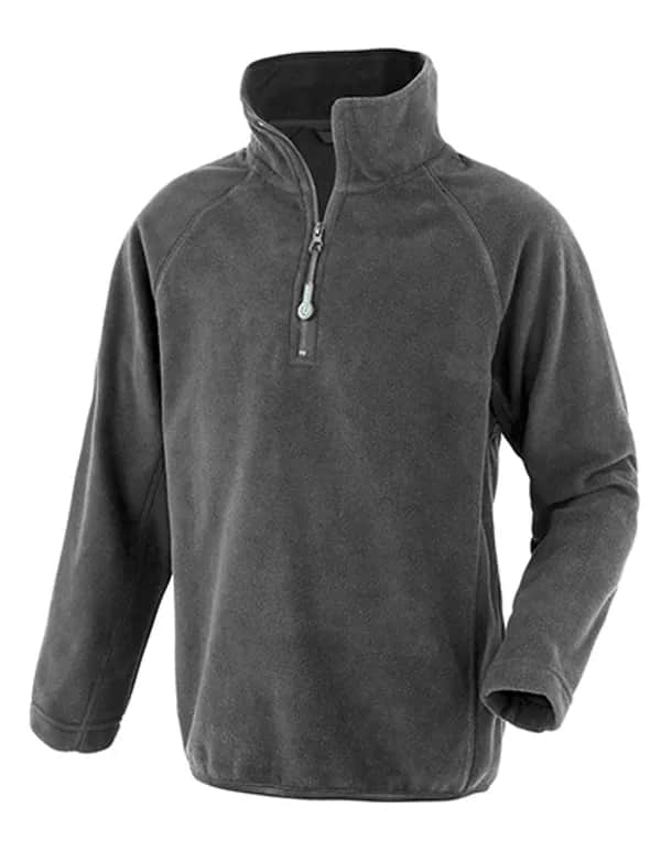 Junior Recycled Microfleece Top - Grey