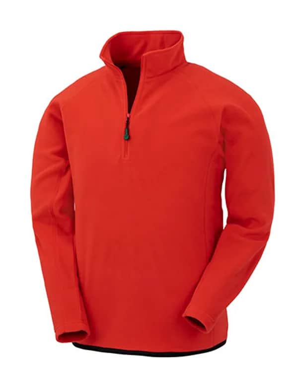 Recycled Microfleece Top - Red