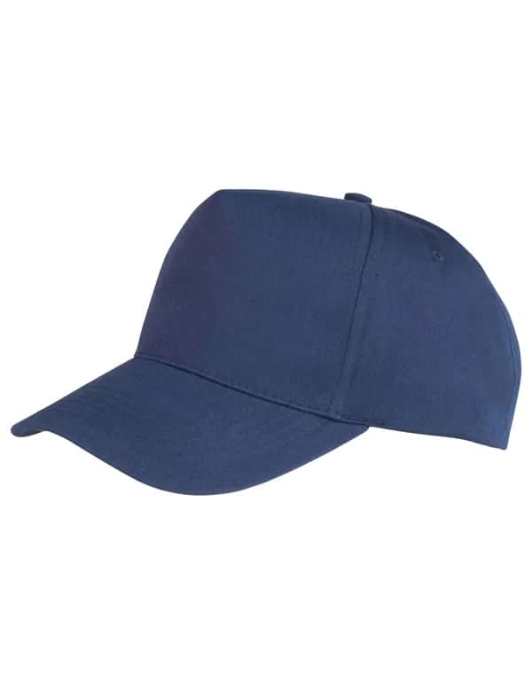 Core Junior Recycled Printers Cap - Navy