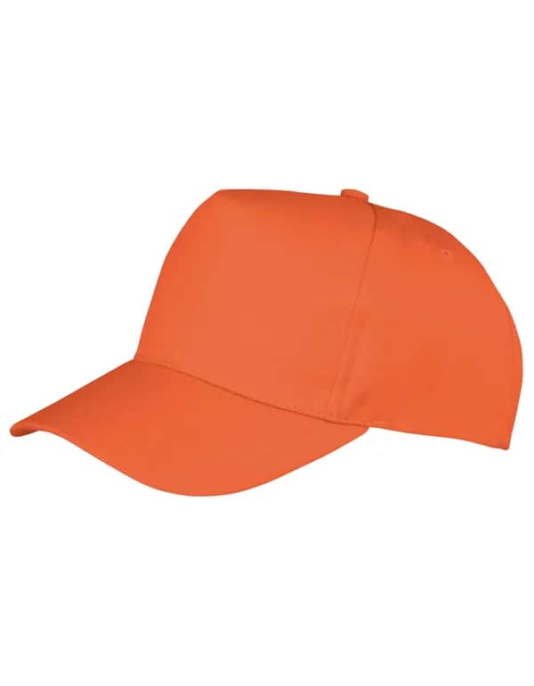Core Junior Recycled Printers Cap - Orange