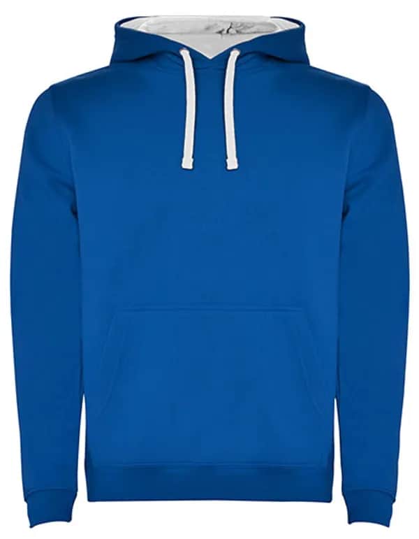 Men´s Urban Hooded Sweatshirt - Royal Blue 05/White 01