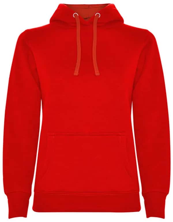 Women´s Urban Hooded Sweatshirt - Red 60