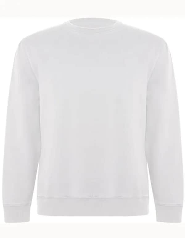 Batian Organic Sweatshirt - White 01