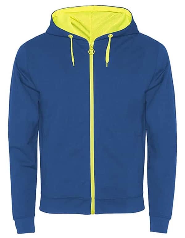 Fuji Sweat-Jacket - Royal Blue 05/Fluor Yellow 221