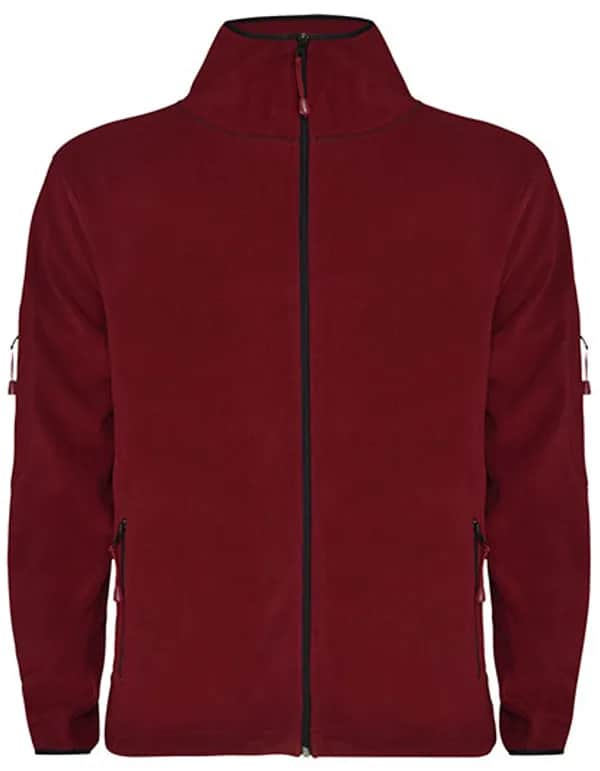 Men´s Luciane Microfleece Jacket - Garnet Red 57