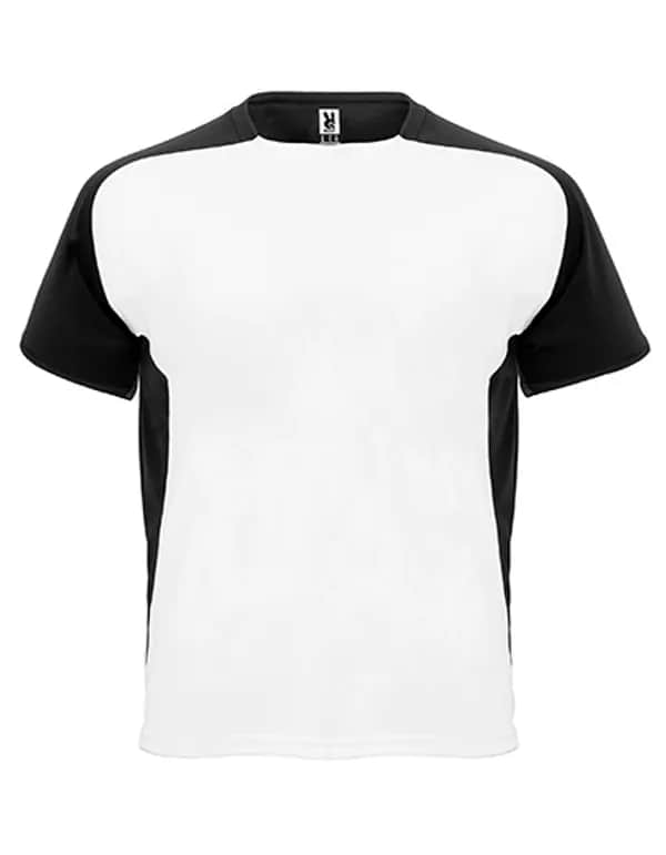 Bugatti T-Shirt - White 01/Black 02