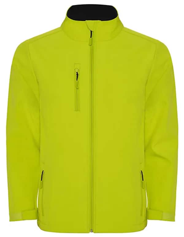 Kids´ Nebraska Softshell Jacket - Lime Punch 235