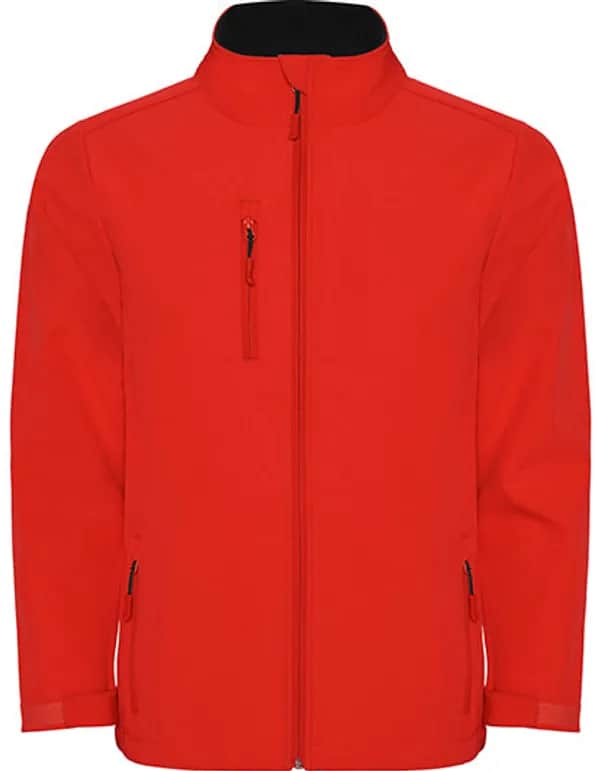 Kids´ Nebraska Softshell Jacket - Red 60
