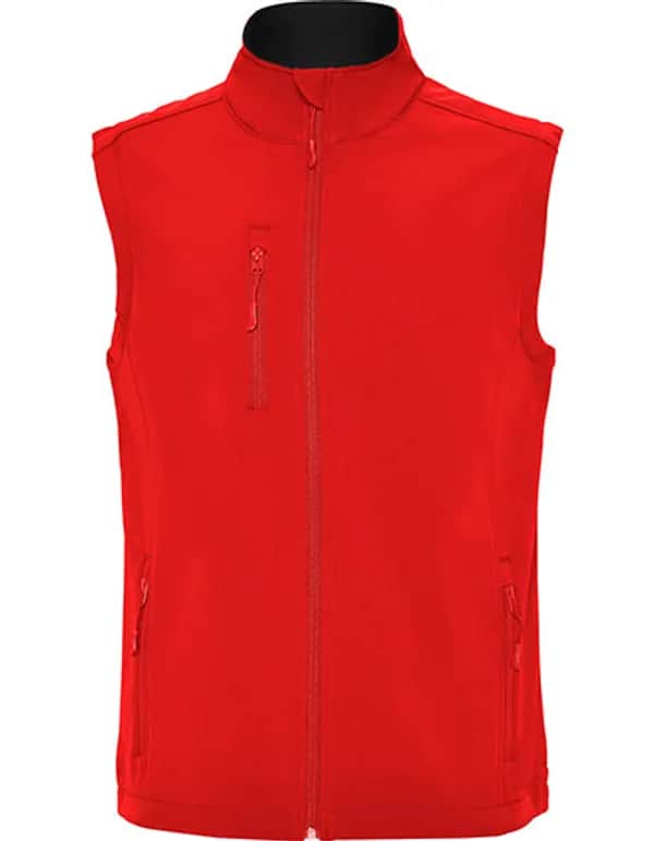 Softshell Vest Quebec - Red 60