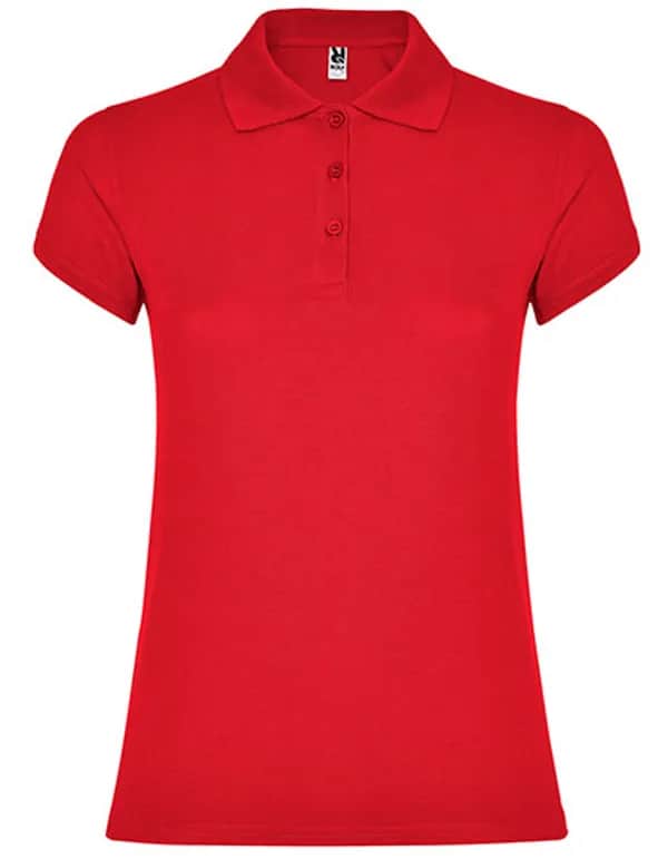 Women´s Star Poloshirt - Red 60