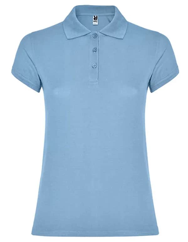 Women´s Star Poloshirt - Sky Blue 10