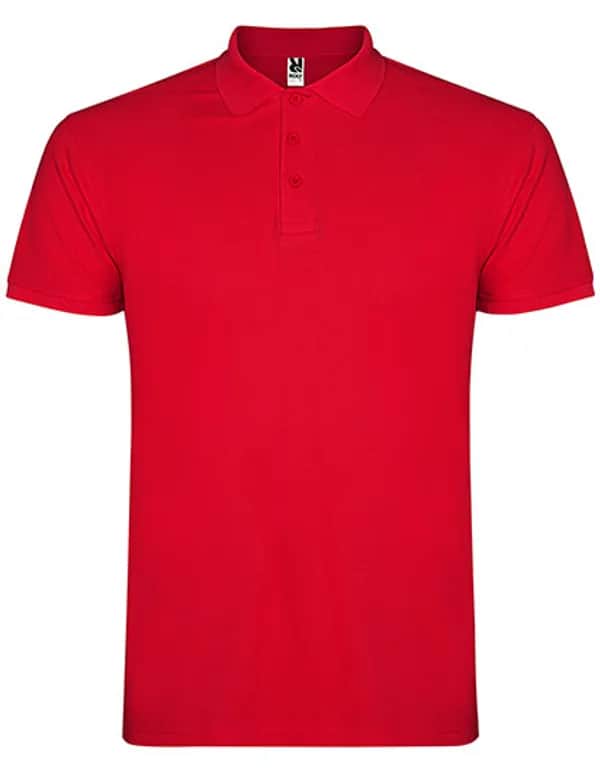 Kids´ Star Poloshirt - Red 60