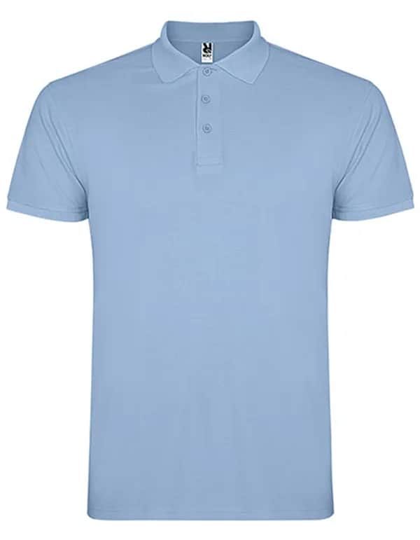 Kids´ Star Poloshirt - Sky Blue 10