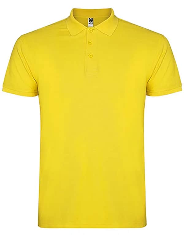 Kids´ Star Poloshirt - Yellow 03