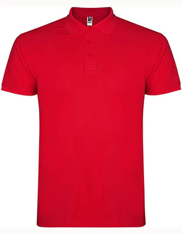 Men´s Star Poloshirt - Red 60