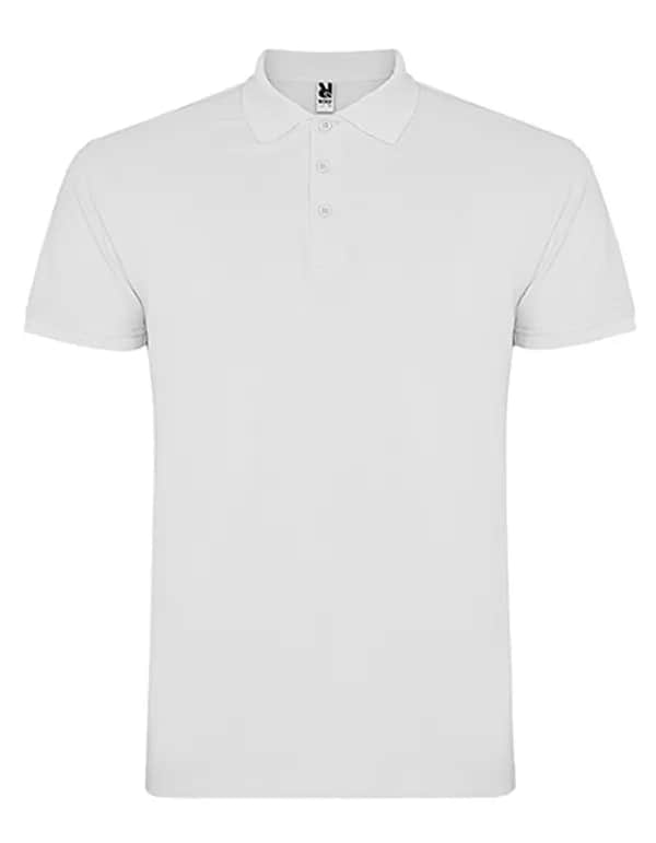 Men´s Star Poloshirt - White 01