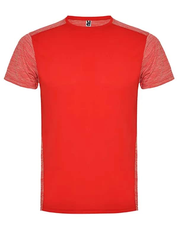 Men´s Zolder T-Shirt - Red 60/Heather Red 245