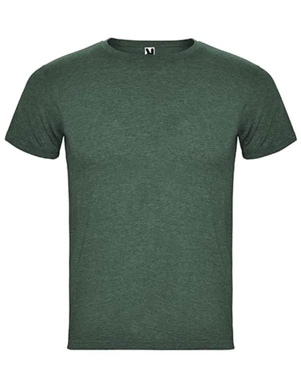 Men´s Fox T-Shirt - Heather Bottle Green 257