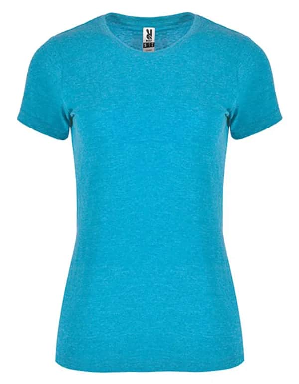Women´s Fox T-Shirt - Heather Turquoise 246