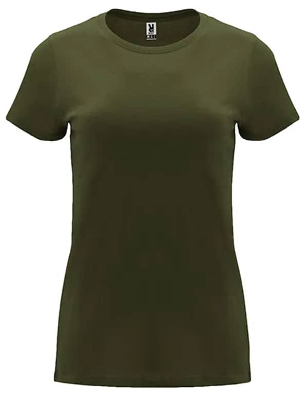 Women´s Capri T-Shirt - Army Green 15