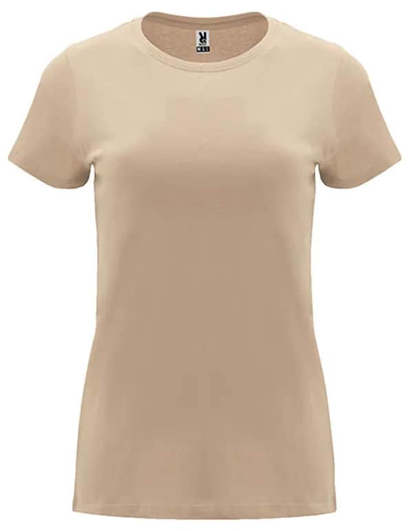 Women´s Capri T-Shirt - Sand 07
