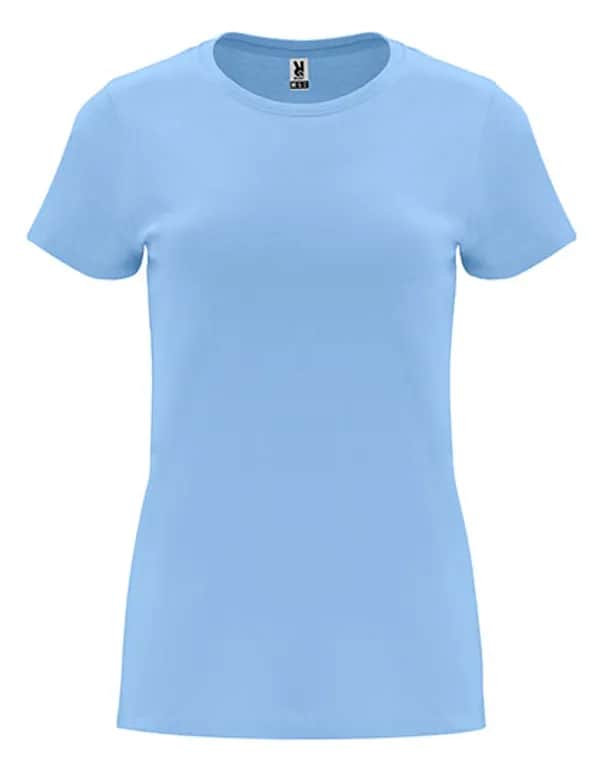 Women´s Capri T-Shirt - Sky Blue 10