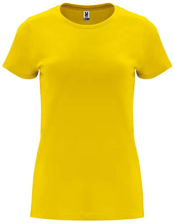 Women´s Capri T-Shirt - Yellow 03
