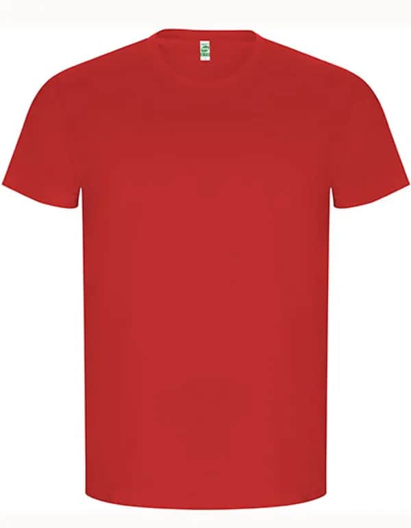 Men´s Golden Organic T-Shirt - Red 60