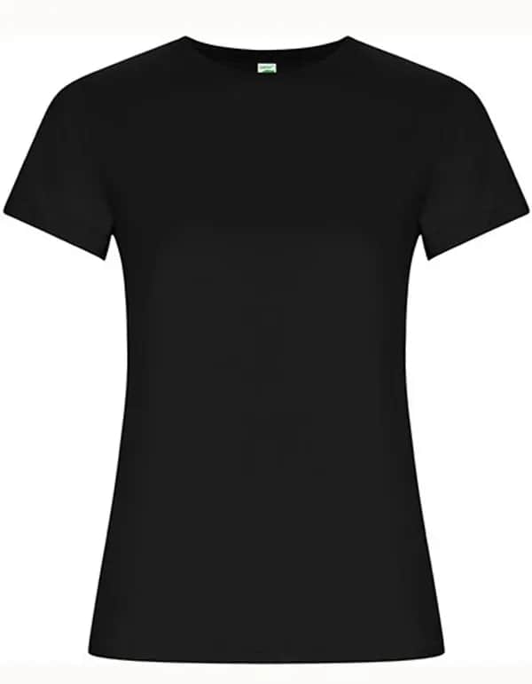 Women´s Golden Organic T-Shirt - Black 02
